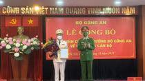 Công bố quyết định bổ nhiệm Cục trưởng Cục Xây dựng phong trào bảo vệ An ninh Tổ quốc