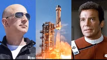 Jeff Bezos đưa diễn viên phim "Du hành giữa các vì sao" vào không gian
