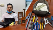 Bắt quả tang tên trộm chuyên đột nhập nhà vắng chủ trong thời gian giãn cách