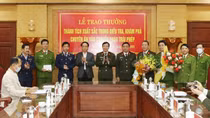 Khen thưởng Công an Quảng Bình khám phá chuyên án buôn bán pháo
