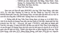 Quảng Nam lên tiếng về việc ký văn bản cho Bí thư Tam Kỳ chở con ra Hà Nội, bay sang Mỹ nhập học