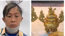 Đột nhập nhà thờ trộm cắp lư đồng đem bán kiếm tiền tiêu Tết