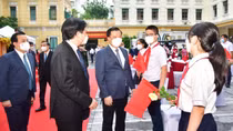 Nhiều cảm xúc trong lễ khai giảng năm học mới “chưa từng có”