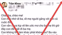 Xử phạt hai chủ tài khoản facebook vụ "bác sĩ Khoa rút ống thở"