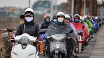 Hà Nội mưa lạnh, nhiệt độ giảm