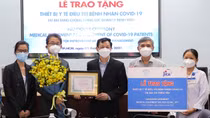 JICA hỗ trợ thiết bị chẩn đoán và điều trị COVID-19 cho Bệnh viện Chợ Rẫy