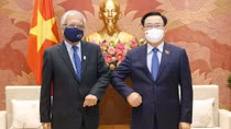 Chủ tịch Quốc hội Vương Đình Huệ tiếp Điều phối viên thường trú của Liên Hợp Quốc