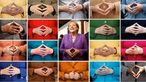 Câu chuyện về cử chỉ tay "kim cương Merkel" nổi tiếng thế giới