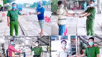 Những cán bộ Công an nhiều lần trả tài sản cho người dân đánh rơi