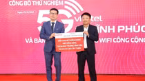 Viettel khai trương 5G, bàn giao mạng wifi miễn phí tại Vĩnh Phúc