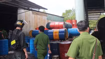 Cơ sở tái chế chất thải nguy hại gây ô nhiễm môi trường tiếp tục tái phạm