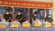 Công an huyện Nhơn Trạch khai trương gian hàng 0 đồng