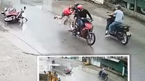 Truy xét 2 tên cướp kéo lê cô gái trên đường