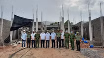 Xây dựng trụ sở Công an xã - ghi nhận tại điểm sáng Hải Dương