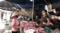 Hà Nội yêu cầu giám sát chặt diễn biến giá thịt lợn