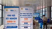 Tạm dừng test nhanh COVID-19 cho hành khách tại Cảng Nội Bài