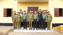 Hoàn thành bàn giao 7/7 trụ sở làm việc cho Công an các tỉnh bạn Lào