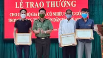 Ba hộ dân hiến 1.700m2 đất xây trụ sở Công an xã