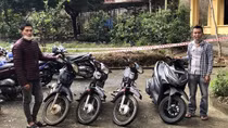 Lợi dụng dịch bệnh, 2 đối tượng trộm 4 xe máy