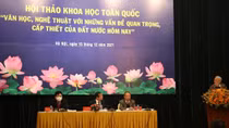 Khai mạc Hội thảo khoa học “Văn học nghệ thuật với những vấn đề quan trọng cấp thiết của đất nước hôm nay”