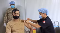 Mũi vaccine ngừa COVID-19 ở Nam Sudan