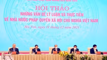 Chủ tịch nước chủ trì hội thảo về Nhà nước pháp quyền xã hội chủ nghĩa