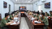 Cụm thi đua số 8 tổ chức tổng kết phong trào thi đua “Vì an ninh Tổ quốc” năm 2021
