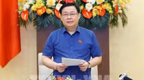 Chủ tịch Quốc hội Vương Đình Huệ chủ trì buổi làm việc về chính sách tài khóa và chính sách tiền tệ