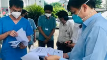 Trạm y tế lưu động ở Bình Dương, điều trị cho các F0 tại nhà