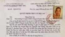 Truy nã kẻ dùng dao chém trọng thương vợ