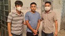 Công an huyện bắt đối tượng truy nã