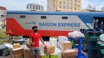 Đường sắt Việt Nam tiếp tục vận chuyển miễn phí thiết bị y tế vào Nam