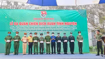 Tuổi trẻ Công an TP Hồ Chí Minh ra quân Chiến dịch Xuân Tình nguyện năm 2022