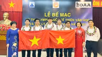 Việt Nam đạt thành xuất sắc tại kỳ thi Olympic quốc tế về Thiên văn và Vật lý thiên văn