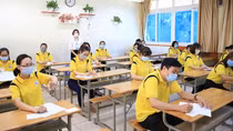 Địa bàn dịch bệnh có nguy cơ thấp và trung bình được tổ chức dạy học trực tiếp