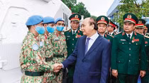 Tuyên dương các tập thể, cá nhân xuất sắc tham gia hoạt động Gìn giữ hòa bình Liên hợp quốc