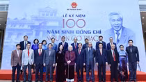 Lễ Kỷ niệm 100 năm sinh đồng chí Nguyễn Cơ Thạch