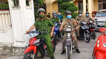 Tuần tra chống dịch, phát hiện 4 nam thanh niên dương tính ma túy