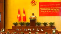 Khai mạc Hội nghị cán bộ toàn quốc về công tác xây dựng, chỉnh đốn Đảng
