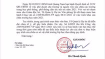 Thu hồi văn bản “giới thiệu” 3 công ty tư vấn sửa chữa 29 trường học