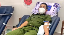 Thượng úy Cảnh sát khu vực và hành trình 11 năm hiến máu tình nguyện