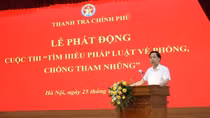 Phát động Cuộc thi “Tìm hiểu pháp luật về phòng, chống tham nhũng”