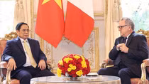 Thủ tướng Phạm Minh Chính hội kiến Chủ tịch Quốc hội Pháp Richard Ferrand