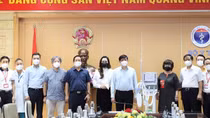 Bộ Y tế tiếp nhận 34 máy thở để phục vụ hồi sức tích cực bệnh nhân COVID-19 nặng