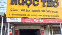 Bắt đối tượng "dọn sạch" tiệm điện thoại