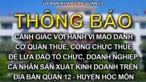 Giả danh cán bộ cơ quan thuế đi bán phầm mềm, tài liệu