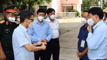 Phó Thủ tướng Vũ Đức Đam kiểm tra công tác chống dịch tại Đồng Tháp và Tiền Giang
