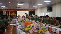 Kiểm tra công tác phòng chống tội phạm, bảo đảm TTATXH tại Công an tỉnh Hòa Bình