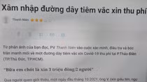 Thông tin về phản ánh “đường dây tiêm vaccine thu phí” tại TP Thủ Đức