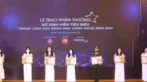 Vinh danh 10 cá nhân nhận giải thưởng khoa học công nghệ Quả cầu vàng